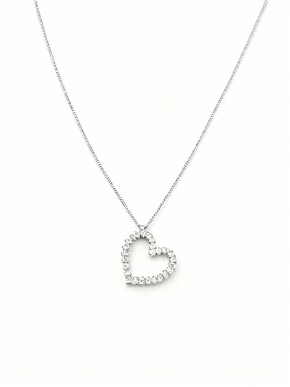 Collana Salvatore Arzani Donna in Oro bianco Diamante 0.46 Ct 13038 ARZANI - 13038 ARZANI